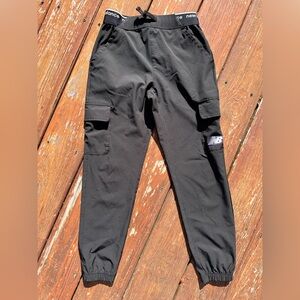 New Balance Black Cargo Joggers
